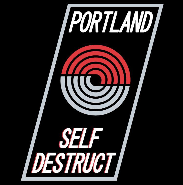 Portland Trail Blazers Pokemon logo iron on heat transfer